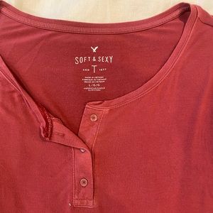 American Eagle 3/4 Sleeve Top